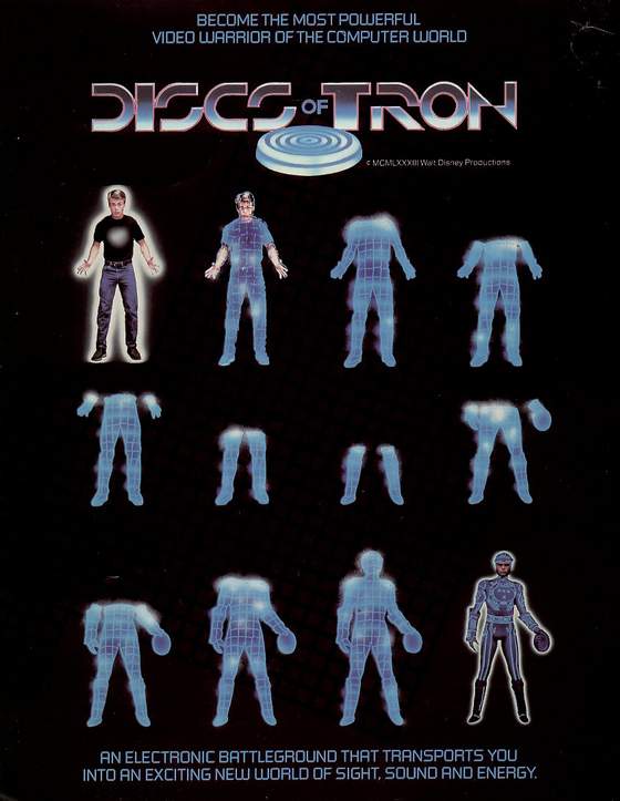 Discs of Tron flyer: 1 Front